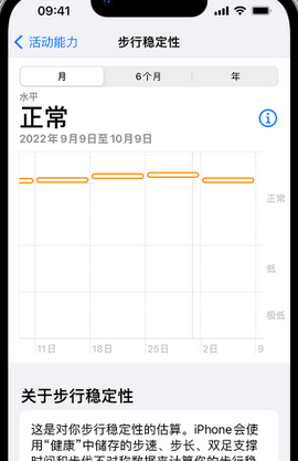 方山iPhone手机维修如何在iPhone开启'步行稳定性通知'